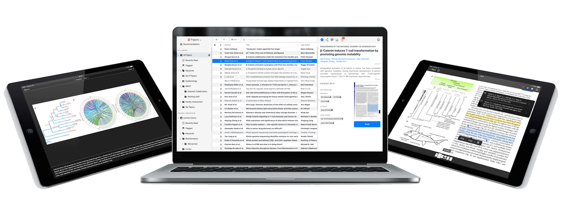 Papersapp on iOS and macOS Papersapp on iOS and macOS
