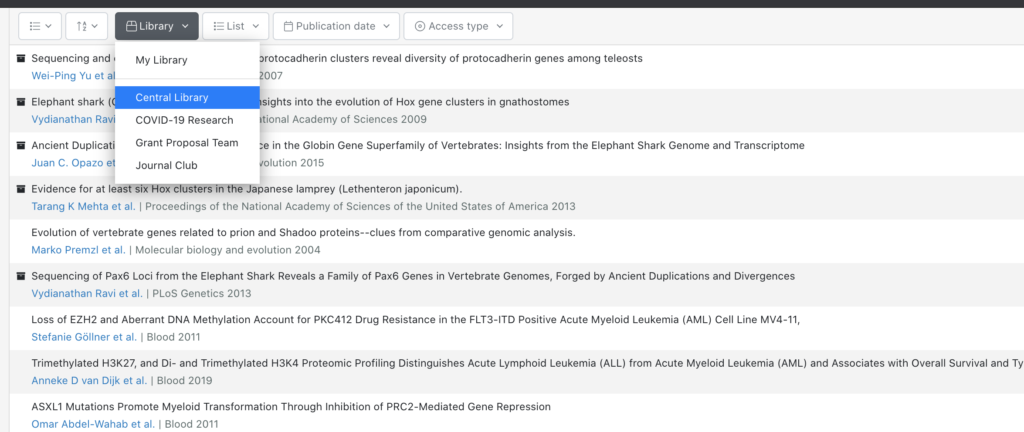 shared library recommendations