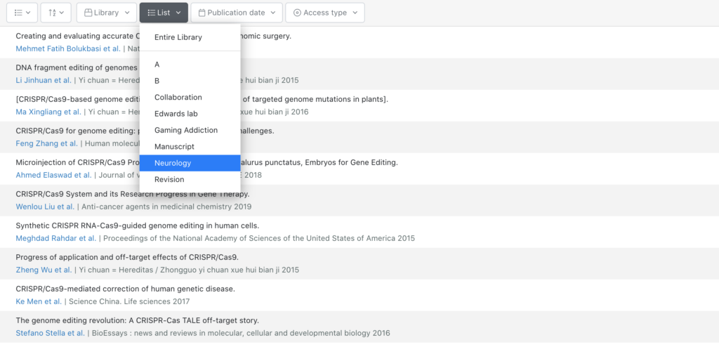 list specific library recommendations