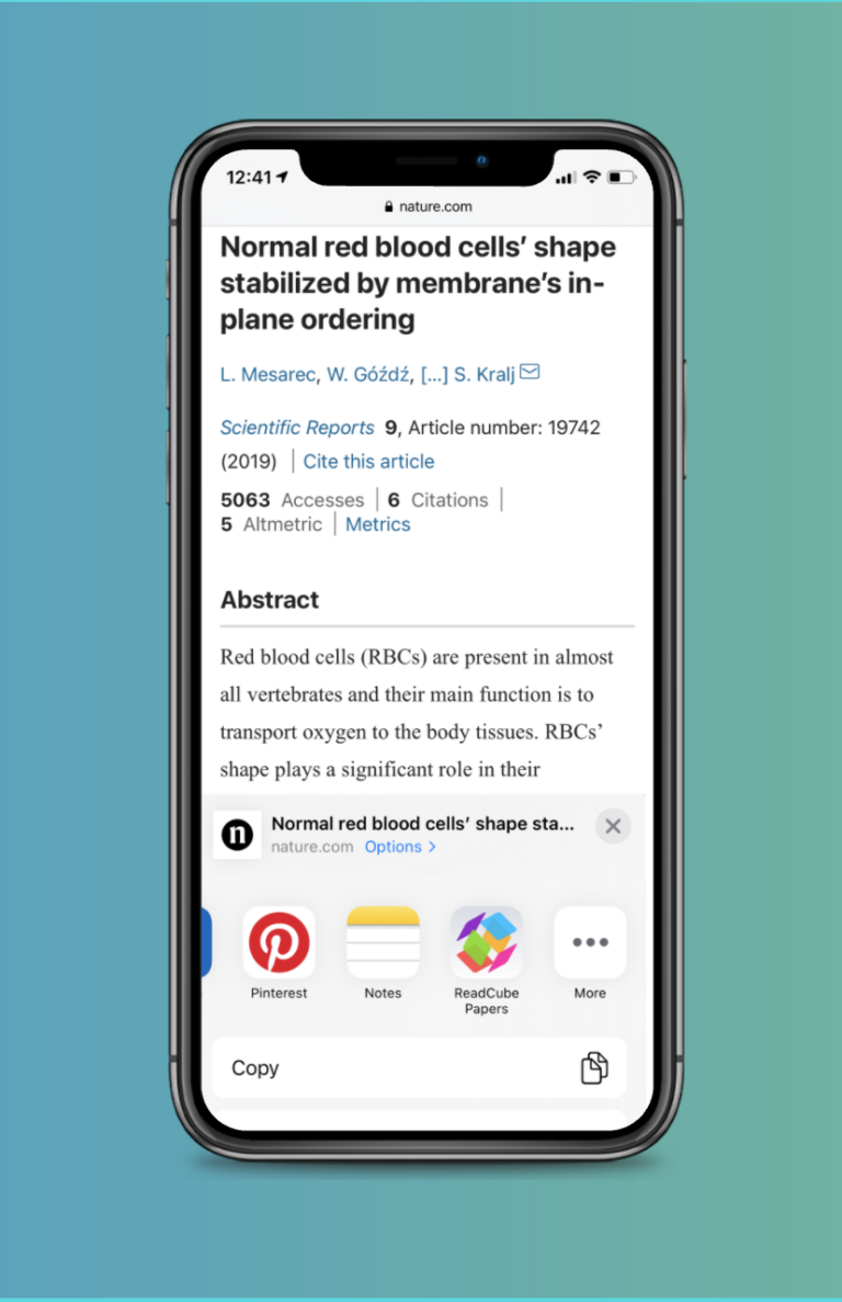 readcube papers account readcube papers account