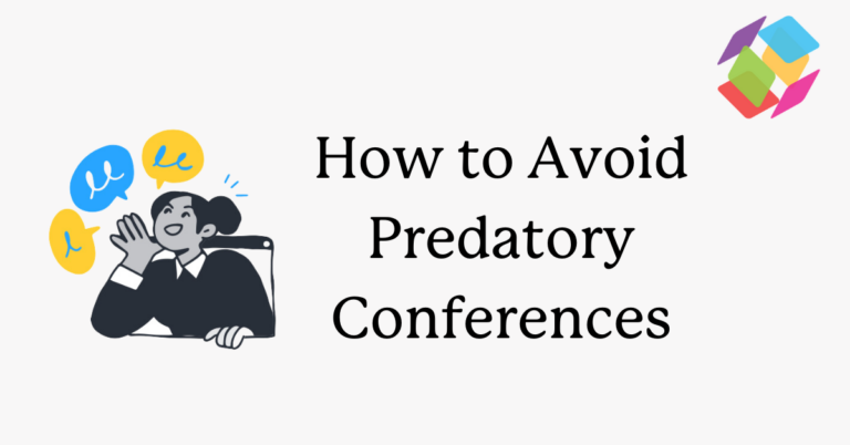 How To Avoid Predatory Conferences Papers