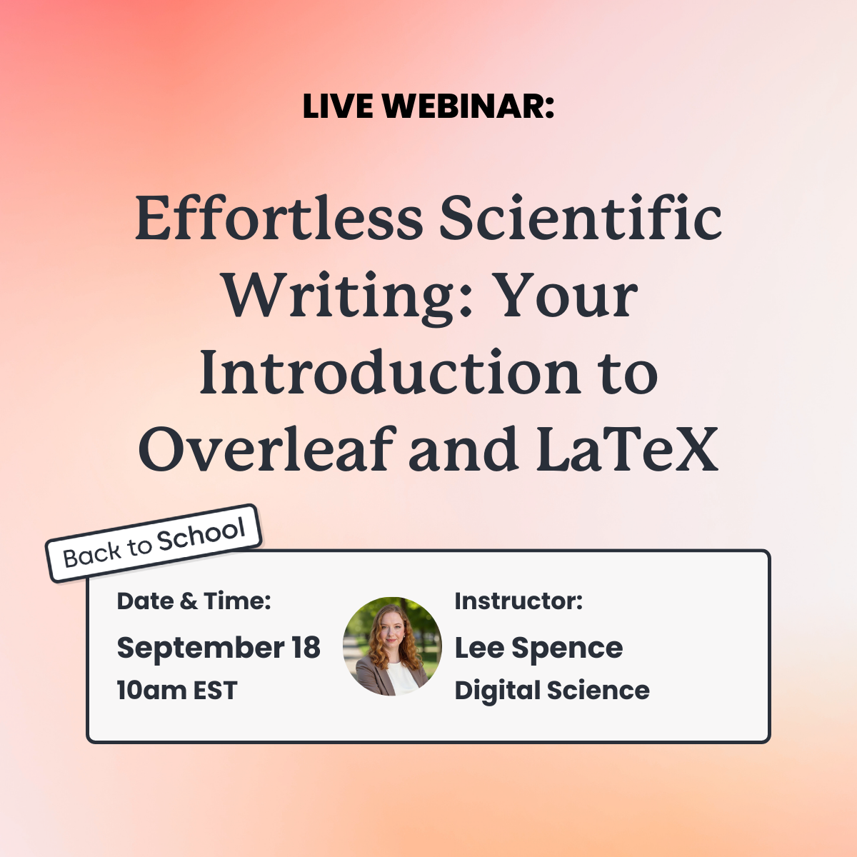 Effortless Scientific Writing